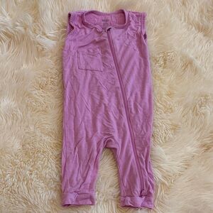 Pink Sleeveless Romper